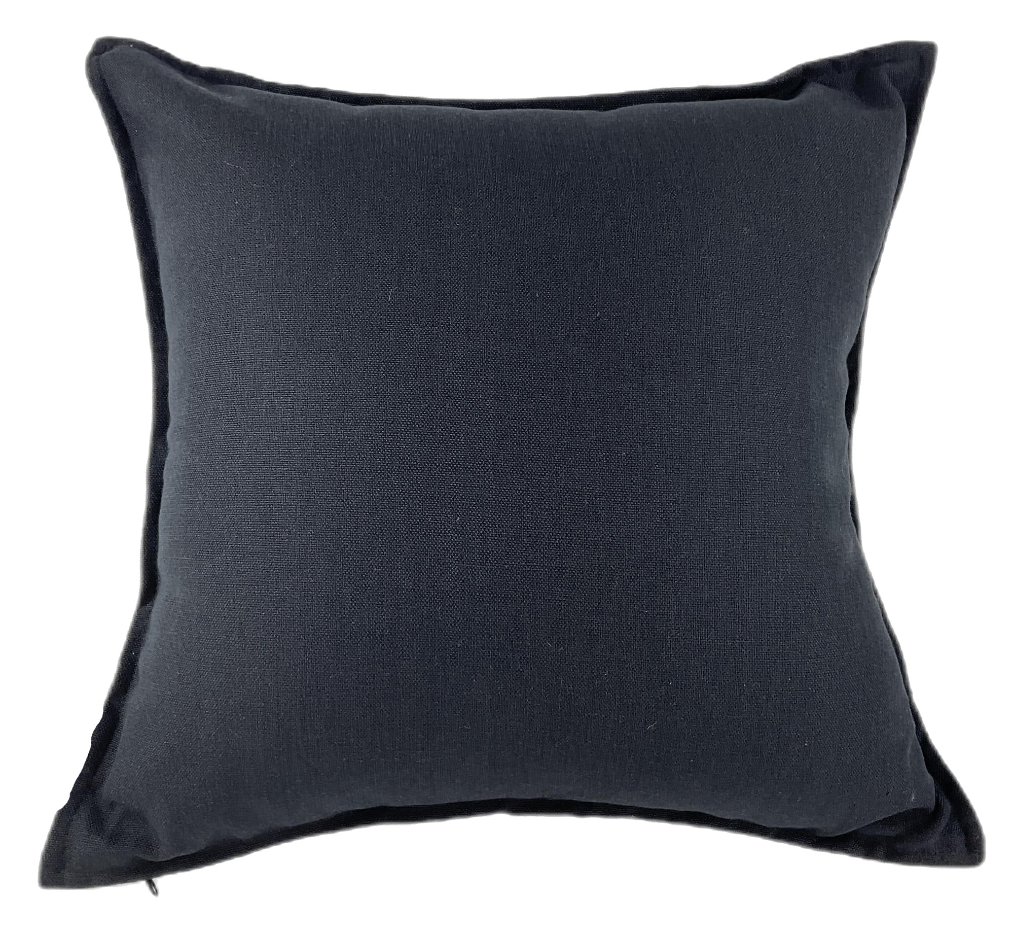Malini Tia Black Square Cushion